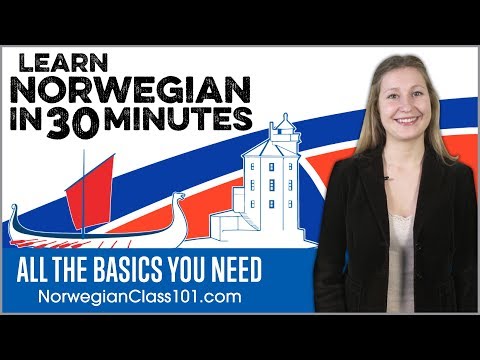 Learn Norwegian in 30 Minutes - ALL the Basics You Need