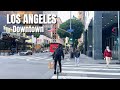 Los Angeles Walking Tour 4K |  California, USA | Walking in downtown Los Angeles | 2024