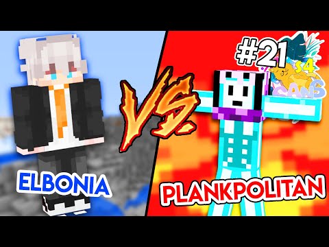 Epic War: Plankpolitan vs Elbonia! Sans SMP S4 #21