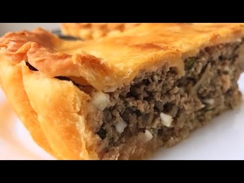 Fleischpastete Rezept 🥧 SEHR LECKER