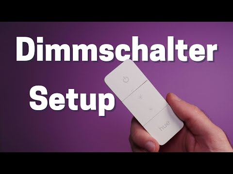 Philips Hue Dimmschalter einrichten mit Philips Hue Bridge