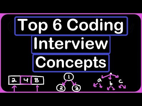 Top 6 Coding Interview Concepts (Data Structures & Algorithms)