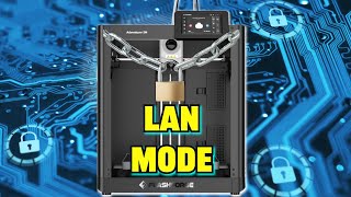 How To Enable LAN Mode For Privacy on the Flashforge Adventurer 5M