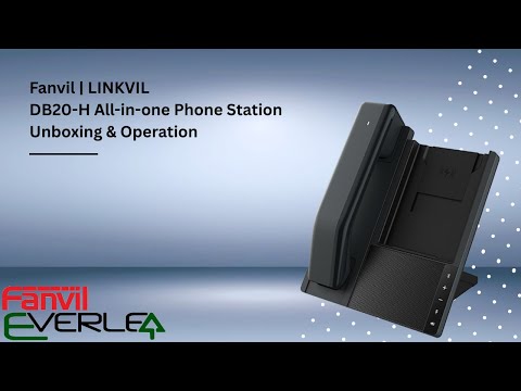 Fanvil | LINKVIL DB20-H All-in-one Phone Station Unboxing & Operation
