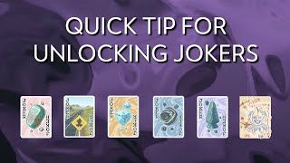Balatro: Tip for Unlocking Jokers Fast