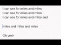 The Who: I Can See for Miles Lyrics