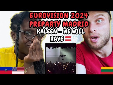 REACTION TO Kaleen - We Will Rave (Live at Eurovision PreParty Madrid) | FIRST TIME WATCHING