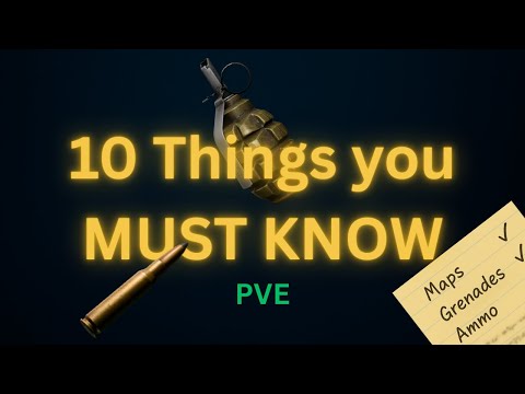 10 Lessons Every Tarkov PvE Player MUST Know