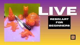 New Upgraded Resin Technique LIVE | Resin Art Beginners Tutorial | Satisfying Resin | Acrylic Pens