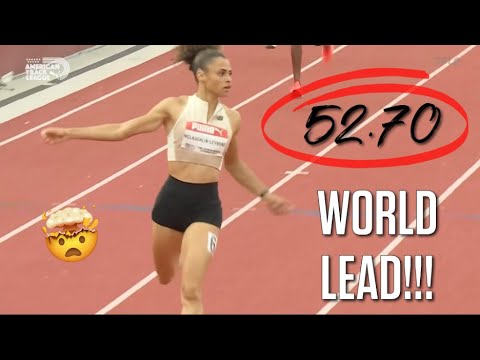 Sydney McLaughlin-Levrone Runs World-Leading 52.70 In Her First 400m Hurdles Race Since 2022!