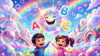 ABC Bubble Pop Song 🫧✨ | Learn Alphabet A to Z | Kids Songs & Nursery Rhymes