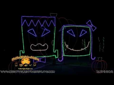 Halloween Light Show 2016 – I Want Candy (Mobile, AL)