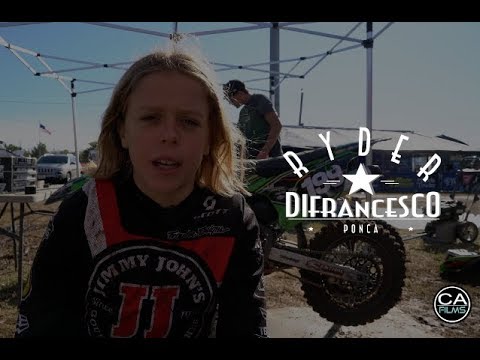 Ryder Difrancesco 2017 Ponca MX