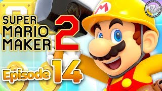 New Power Up!? Super Hammer Builder Mario! - Super Mario Maker 2 Gameplay Walkthrough - Part 14