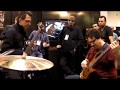 Alain Caron, Jeff Berlin and Danny Gottlieb at NAMM 2010