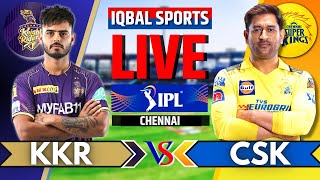 Chennai vs Kolkata Live Score & Commentary | CSK vs KKR Live Score & Commentary, | PL 2023, Inning 2
