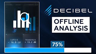 Video thumbnail for Decibel Offline (hi-speed) Analysis - Understand the LUFS profile & dynamics of your songs by PROCESS.AUDIO
