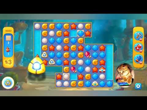 Fishdom 2022, no Boosters,   9962  level  -  прохождение без бустеров,   9962  уровень.