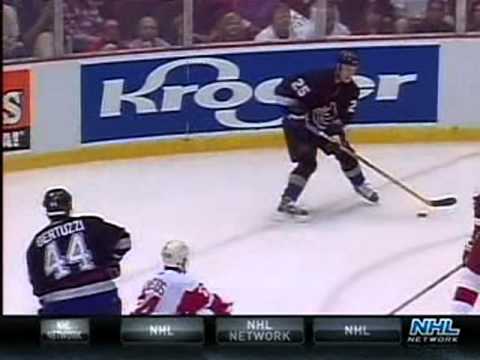 Canucks v Red Wings 2002 NHL WCQF series (Part 1 of 3)