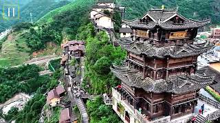 HANGING Houses In Wangxian Valley Are REAL | Human Documentary