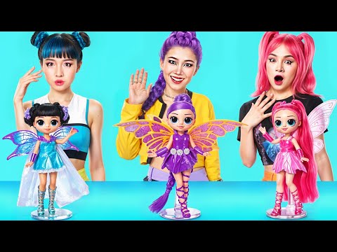 KPop Demon Hunters Makeover: Rumi Mira Zoey werden zu echten Winx Puppen!