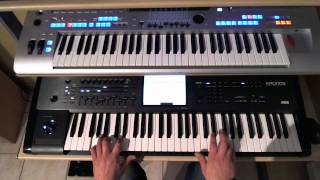 THE CHRISTIANS - WORDS - YAMAHA TYROS 4 - KORG KRONOS - PETRY GILLES