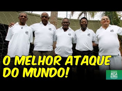 MELHOR ATAQUE DA HISTÓRIA | Programa HISTÓRICO com: Dorval, Mengálvio, Coutinho, Pelé e Pepe