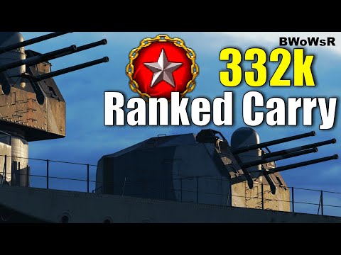 SMOLENSK - 332k - Ranked - World of Warships