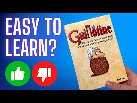 Guillotine Card Game: 2-Minute Tutorial & Review