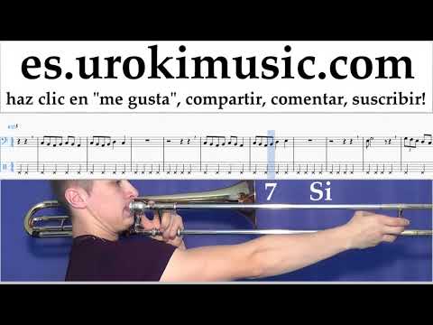 Como Tocar Trombón Dua Lipa - New Rules Tablatura Parte#2 um-i927