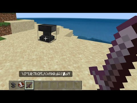 How To Get Cursed Text In Minecraft #Shorts