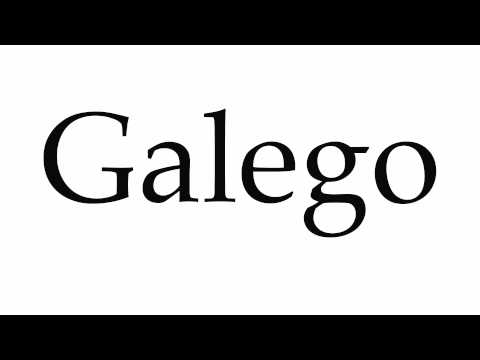 How to Pronounce Galego