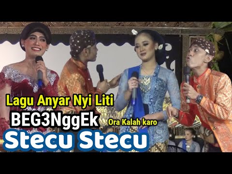 Lagu Anyar Nyi Liti saingan Stecu Stecu Cak Percil cs Terabru Lagu anyar Nyi Liti dalang Ki Kangko