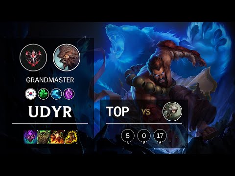 Udyr Top vs Camille - KR Grandmaster Patch 10.21