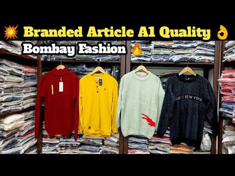 💯 Wholesale market ludhiana,imported sweaters HighNeck Wholesale price, Bombay Fashion 💥