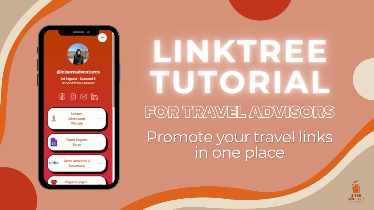 Linktree Tutorial: Promote your travel links in one place!
