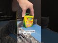 are the crayons inside yes or no? #crayola #crayons #satisfying #box #sandingshit #oddlysatisfying