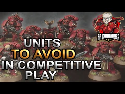 6 Units to Avoid in Competitive Play (Blood Angels 9th Edition)