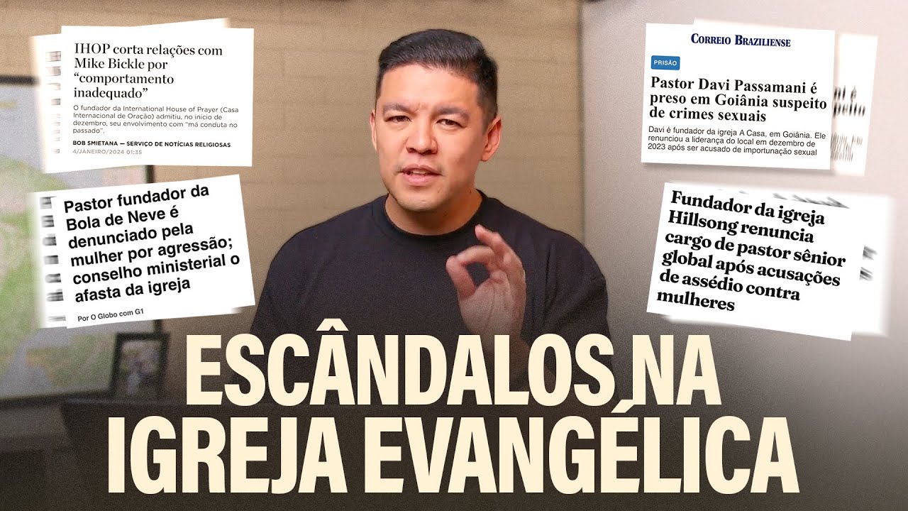 Escândalos na Igreja Evangélica l Podcast do Téo