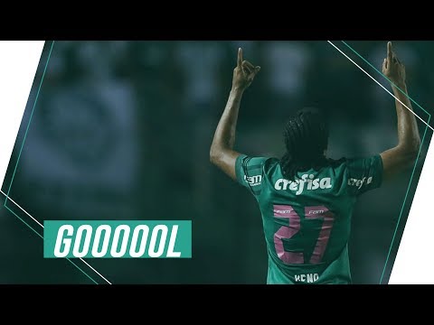 Gols - Palmeiras 2 x 0 Ponte Preta - Brasileirão 2017