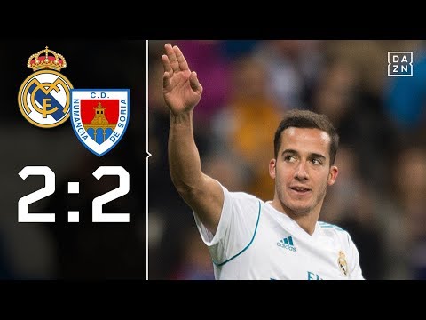 Enttäuschendes Real wieder nur Remis: Real Madrid - Numancia | Highlights | Copa del Rey | DAZN