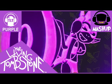 MASHUP | The Living Tombstone - Squid Melody [Purple Version REMAKE] (BLUE + RED)