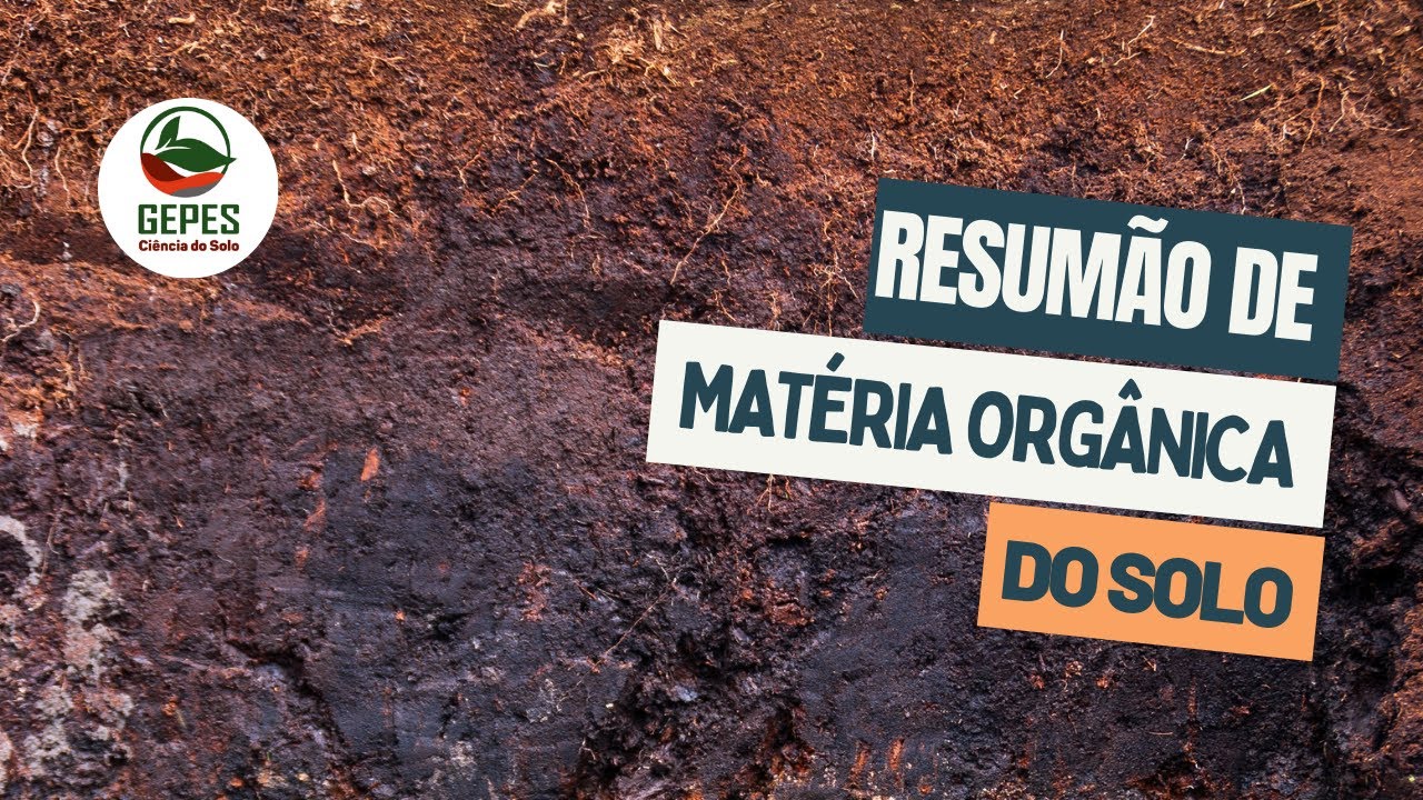 Resumão: Matéria orgânica do solo