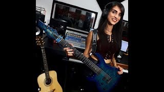 Video thumbnail for Brazilian Gruv Gear Artist Paula Carregosa in the studio with FretWraps by Gruv Gear
