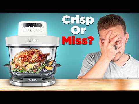 Ninja Crispi Pro 6-in-1 Glass Air Fryer | 450°F, Nontoxic, 6qt & 2.5qt Containers & Lids | Microwave, Freezer, Dishwasher Safe | Max Crisp, Air Fry, Bake, Roast, Recrisp, Dehydrate | Ash Grey, AS101DG video review thumbnail