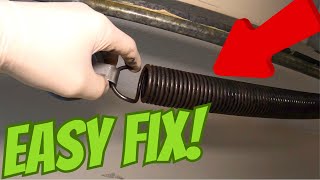 How to replace garage door lift springs Do It Yourself