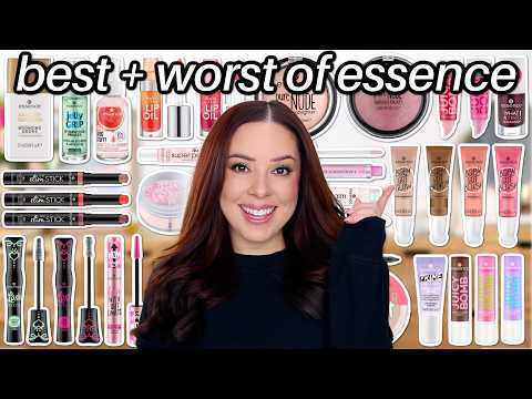 I tried ALL of the VIRAL essence makeup (what’s *truly* worth trying in 2025)