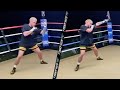 JAKE PAUL LEAKED TRAINING FOOTAGE PREPARING FOR TYRON WOODLEY - RUNNING COMBINATIONS & RIGHT HANDS