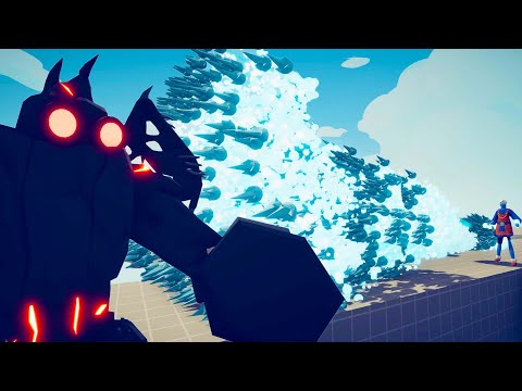 EVIL GOLEM vs 3x EVERY GOD | TABS Totally Accurate Battle Simulator