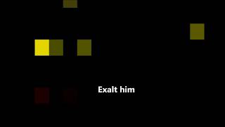 EXALT HIM LYRICS BY PROSPER GERMOH - Live Rhema TV